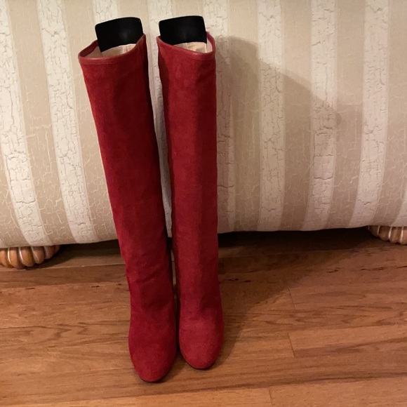Stuart Weitzman Charlie Knee High Boots 38 1/2 - Picture 3 of 11